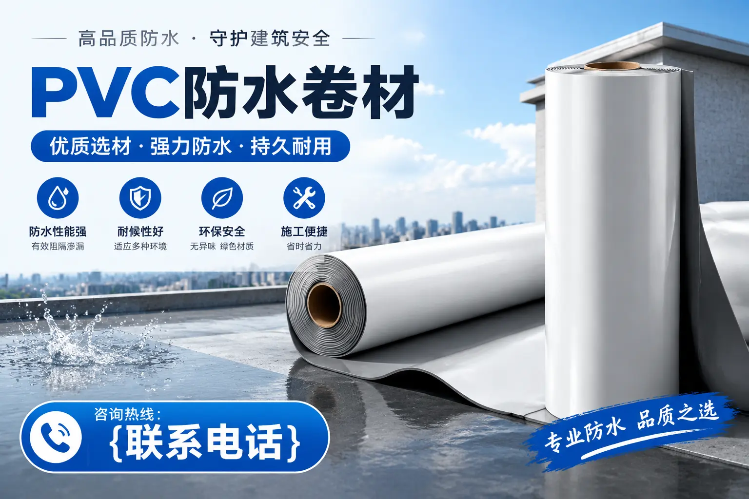 PVC防水卷材的选购技巧与注意事项，助您在蚌埠找到合适产品