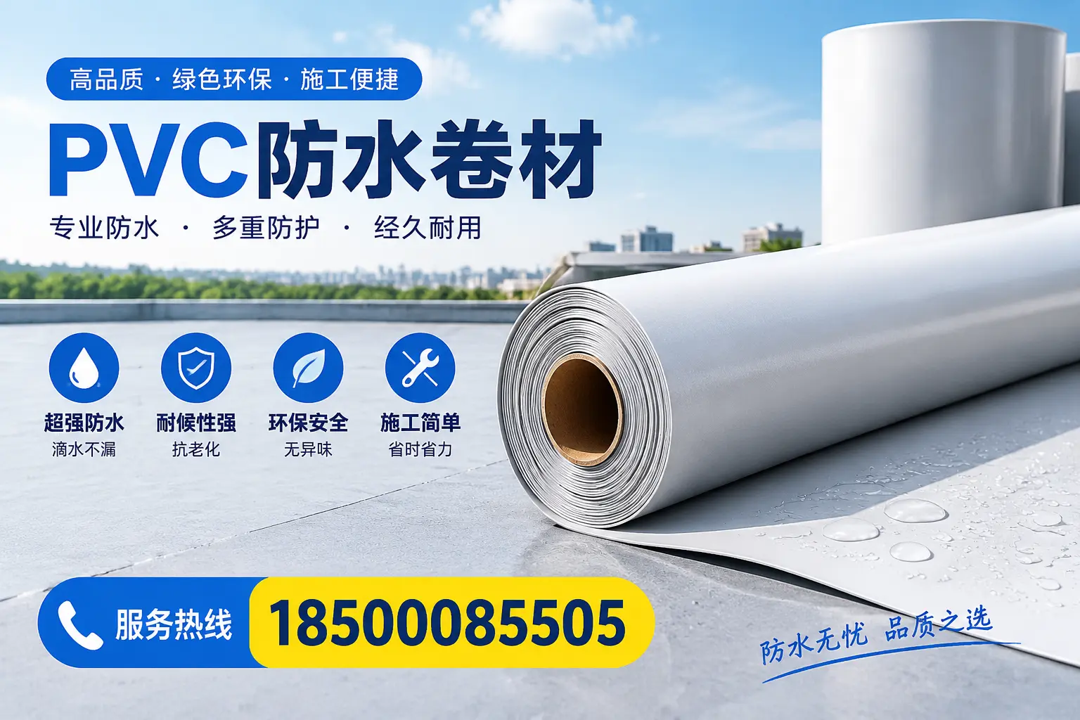 选用PVC防水卷材时需要避开的常见误区,特别是在蚌埠
