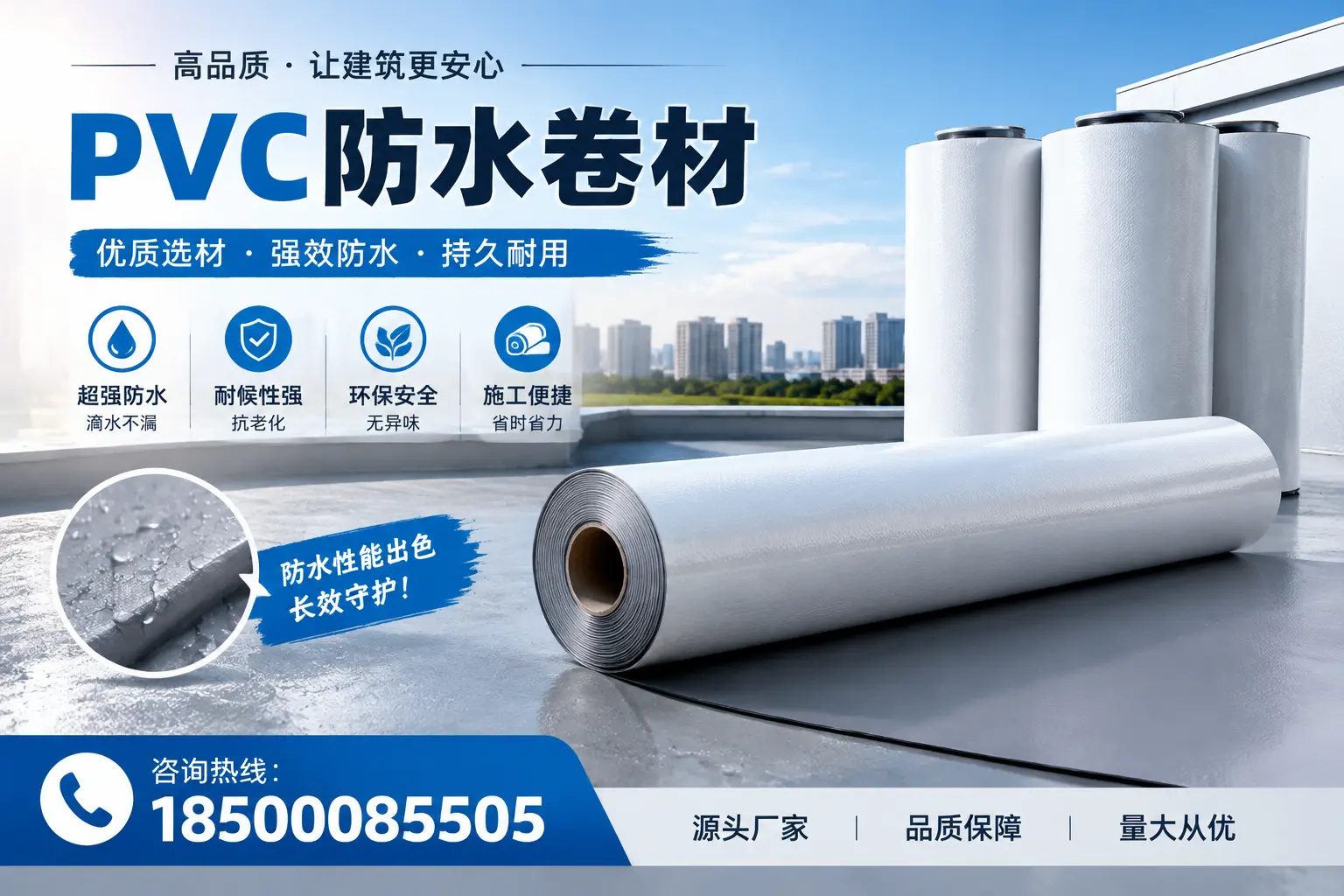 PVC防水卷材施工过程详解，确保在蚌埠顺利完成项目